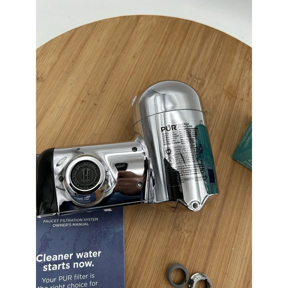 PUR Filtration PLUS‎ Faucet Mount Water Purifier Filter System PFM400H Chrome